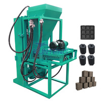 Petite presse à comprimés de narguilé à charbon de bois biomasse machine de fabrication de briquettes ligne de production