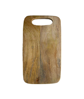 Planche à découper rectangulaire en bois d'acacia, planches à découper, planche à fromage, planche de service, design moderne et luxueux, écologique, 40x15cm, 1.5cm