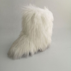 <span class=keywords><strong>Pantofole</strong></span> Giapponesi Comode con Suola a Piattaforma e <span class=keywords><strong>Pelliccia</strong></span> Sintetica per Donna - Product Image 4