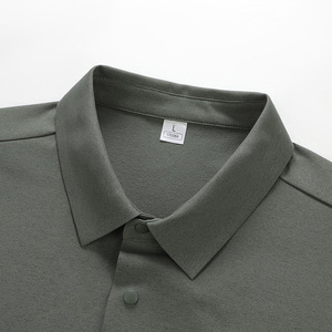 Polo Personalizado de Manga Larga de Secado Rápido <span class=keywords><strong>para</strong></span> <span class=keywords><strong>Hombre</strong></span> y Mujer, 100% Poliéster, Diseño Sólido, Cierre de Botones, <span class=keywords><strong>para</strong></span> <span class=keywords><strong>Tenis</strong></span> - Product Image 4