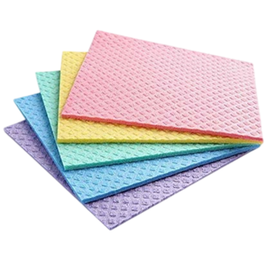 Paños de Cocina Biodegradables Suecos de Celulosa, Esponjas de Limpieza, Paños para Lavar Platos con Logotipo Personalizado - Product Image 1