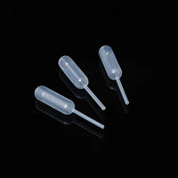 Bouteille compte-gouttes transparente Scilab SL-PP en LDPE de 4 ml de qualité alimentaire pour confiture, sirop, sauce (pasteurisée)