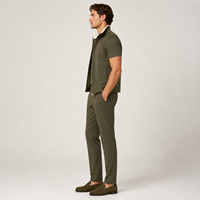 Nouvelle Collection : Ensemble Décontracté 3 Pièces pour Homme – Gilet Réversible, T-shirt en Coton Mercerisé, Pantalon en Coton, Nylon et Spandex – Vente en Gros