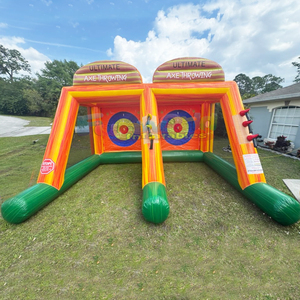 <span class=keywords><strong>Jeux</strong></span> interactifs de fête d'<span class=keywords><strong>hiver</strong></span> de carnaval extérieur Cible <span class=keywords><strong>gonflable</strong></span> Jeu de fléchettes avec haches Hache <span class=keywords><strong>gonflable</strong></span> <span class=keywords><strong>Jeux</strong></span> de lancer de neige - Product Image 4