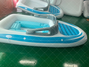 Pronto per la spedizione vendita calda grandi barche gonfiabili in PVC bay <span class=keywords><strong>breeze</strong></span> boat island party - Product Image 4
