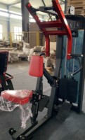Máquina de remo sentado con carga de pin para gimnasio comercial, entrenamiento de espalda, para centro de fitness