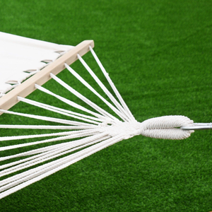 <span class=keywords><strong>Hamaca</strong></span> de tela de lona moderna, <span class=keywords><strong>hamaca</strong></span> <span class=keywords><strong>plegable</strong></span> doble con correas de árbol - Product Image 4