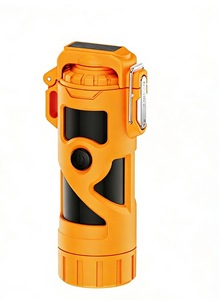 Briquet plasma à arc métallique 2 <span class=keywords><strong>en</strong></span> <span class=keywords><strong>1</strong></span> avec lampe torche LED, étanche, rechargeable par type C, pour le camping <span class=keywords><strong>en</strong></span> plein air, <span class=keywords><strong>en</strong></span> cas d'urgence, logo personnalisé - Product Image 4