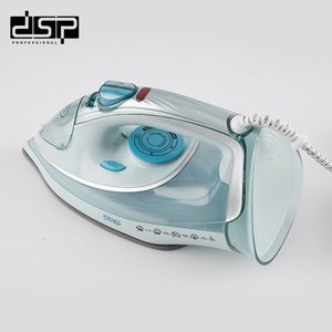 Fer à vapeur professionnel DSP KD1122 vert clair avec semelle en céramique et interrupteur à position unique pour usage domestique - Product Image 2