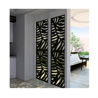 Panneaux de cloison en aluminium sur mesure YISHANG, découpés au laser, pour la décoration de bureaux, hôtels et salons.