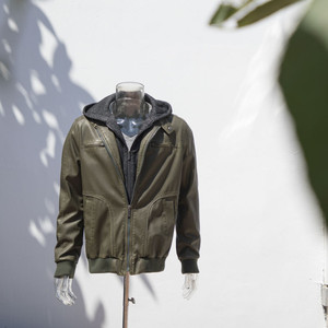 Chaquetas con Capucha de Cuero Sintético Personalizadas 2025 |   Fabricante de Chaquetas con Capucha de Moda para Invierno, Gran Venta - Product Image 4