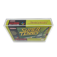 Boîte de jeu Nintendo SNES / N64 personnalisée, étui de protection d'affichage en acrylique de qualité supérieure