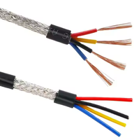 Alimentation d'usine USB 2.0 4.0 câble de commande UL2725 4 noyaux gaine en PVC en cuivre étamé feuille d'aluminium fil de données de blindage tressé en cuivre