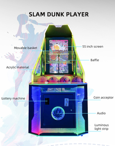 Funspace Machine de tir de <span class=keywords><strong>basket</strong></span>-ball vidéo d'arcade à monnayeur - Product Image 3