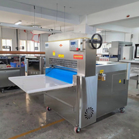 Trancheuse automatique de viande congelée Shandong Zeko, lame en acier inoxydable, épaisseur réglable, garantie 1 an pour rouleaux d'agneau et bacon