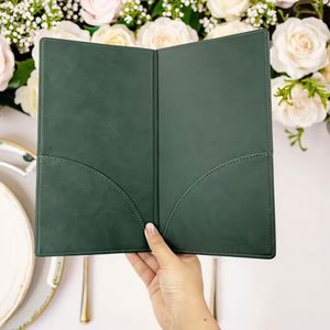 Porta Menús de Cuero PU A4 de Lujo, Carpeta para Bebidas, para Cafetería, Bar, Restaurante, Libro de Comandas, Regalos de Bienvenida, Regalos Promocionales - Product Image 4