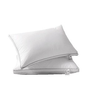 <span class=keywords><strong>Oreiller</strong></span> <span class=keywords><strong>de</strong></span> luxe européen et américain cinq étoiles, garnissage en coton blanc, microfibre <span class=keywords><strong>de</strong></span> duvet d'oie, protection du cou, pour adultes, usage domestique - Product Image 1