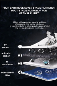 Nhà sử dụng máy tính để bàn nước Cooler Hot & lạnh trẻ em bình thường an toàn khóa RO nước quả lọc Cooler - Product Image 6