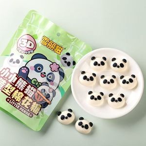 Venta al por mayor de malvaviscos de animales Kawaii de 55g, con forma de Corgi y Panda 3D, caramelos explosivos con relleno de dulces suaves de textura Q, listos para consumir. - Product Image 1