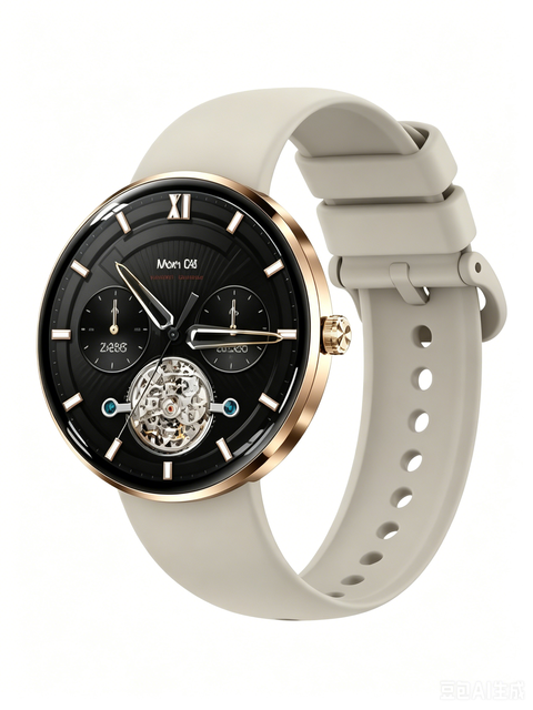 Hot Sale Fashion T93 1.43 Inch AMOLED Thin Unisex Smart Watch Sport IP68 Waterproof Android Silica Gel Magnetic Touch