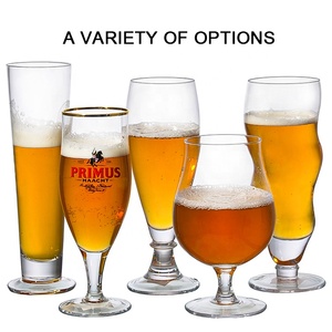 לוגו מותאם אישית בר יד מנופחת גרמנית פיינט קרפט באר זכוכית גביע, חיטה teku באר משקפיים - Product Image 5