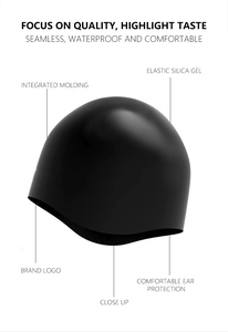 Gorro <span class=keywords><strong>de</strong></span> Natación Multicolor Estampado al por Mayor, Gorro <span class=keywords><strong>de</strong></span> Silicona Impermeable sin Costuras para Adultos, Gorros <span class=keywords><strong>de</strong></span> Natación Amarillos - Product Image 2