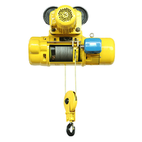 Nouvelle machine de levage électrique en acier 380V chariot de levage de grue avec câble métallique Type élingue télécommande marchandises de levage