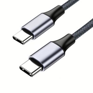 New 1m 2m Type-C <b>Cable</b> for Mobile Phones 60W USB-C Fast Charging <b>Cable</b> Type-C to Type-C <b>Cable</b> for IP - Product Image 1