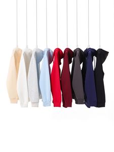 Produttori di abbigliamento stile primavera e autunno personalizzato con cerniera felpa a maniche lunghe con cappuccio da <span class=keywords><strong>uomo</strong></span> 330g giacca Casual Cardigan - Product Image 6