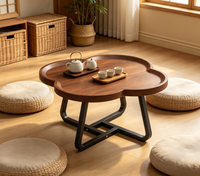 Table basse vintage, table d'appoint, table de salon, petite table, table de chevet pour chambre à coucher, table d'appoint avec rangement