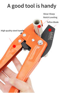 <span class=keywords><strong>Pince</strong></span> coupante KAFUWELL TC4318, 42 mm, portable, pour tuyaux en <span class=keywords><strong>PVC</strong></span> - Product Image 2