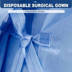 Alta qualità BVB livello 4 camice chirurgico all'ingrosso ospedale asettico abbigliamento chirurgico Hubei Haixin usa e getta <span class=keywords><strong>SMS</strong></span> cappotti da laboratorio alla rinfusa - Product Image 4