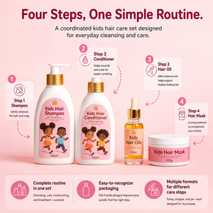 El <span class=keywords><strong>Mejor</strong></span> Set de Cuidado y Peinado del Cabello <span class=keywords><strong>para</strong></span> Bebés y Niños, Crema <span class=keywords><strong>para</strong></span> Cabello Rizado, <span class=keywords><strong>Champú</strong></span> y Acondicionador <span class=keywords><strong>para</strong></span> Niños Negros, Marca Privada - Product Image 3