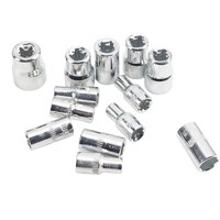 TEBAK – Kit de tournevis à cliquet compact 46 pièces, ensemble de clés à dégagement rapide multifonction pour réparation automobile, jeu de douilles combinées