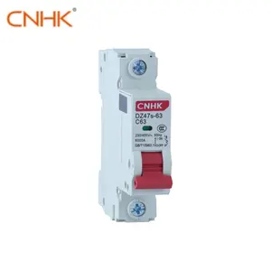 CNHK DZ47-63 Series C32 1P Pole Mini MCB Miniature Circuit Breaker Molded Case 32A Amp 500V AC DIN Rail OME ODE High Quality