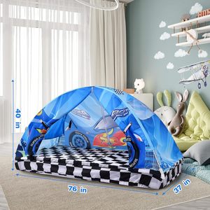 Play House Game Kids Toy Factory Direct Sales Kids Tent Pop up <b>Bed</b> Tent for Boys Girls Tent House for Kids - Product Image 2