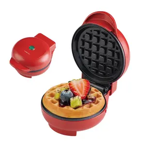 110v 220 v Hot Selling Personal Home Using Mini Waffle Maker Detachable Non-stick Breakfast Snacks Maker