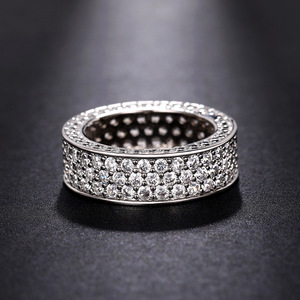Anello a più file con motivo a stella per donna, design a linee, accessorio da dito per uso quotidiano - Product Image 3