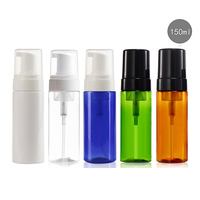 Botol Semprot Pompa Busa untuk Sabun Cair/Shampo/Mousse Mandi Mewah, Botol Pencuci Wajah Multi-Kapasitas dengan Tutup Putih