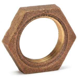 Brass <b>Lock</b> Nut Fasteners India Manufacturer Corrosion Resistant Hex Body Right Hand <b>Thread</b> Imperial for Mining - Product Image 5