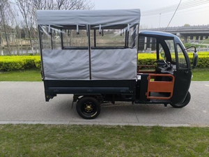 Triciclo Elettrico Passeggeri a 3 Ruote da Fabbrica Cinese, 2000W 60V, Tuk Tuk Taxi con Carrozzeria Chiusa, 6 Posti e Autonomia 30-50km - Product Image 6