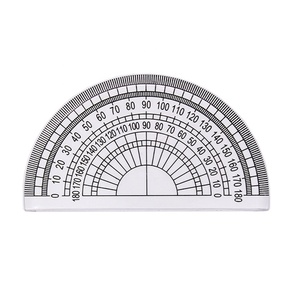 <span class=keywords><strong>Rapporteur</strong></span> transparent multifonctionnel pour apprendre et dessiner - Product Image 1