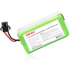 GMCELL High Capacity 18650 4S1P Li-Ion 2600mAh 14.8V/14.4V <b>Battery</b> Pack for Robot Vacuums and Power Tools - Product Image 2