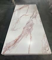 Panneaux muraux en PVC 3D WPC UV effet marbre pour hôtel 1200*2400mm, imperméables, haute qualité, panneaux UV pour décoration intérieure, panneaux en PVC effet marbre