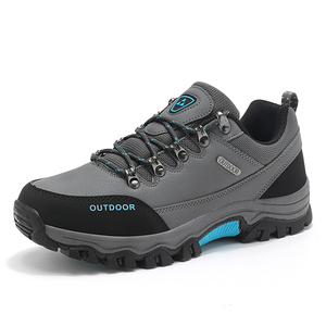 Zapatos de Montañismo de Alta Calidad al por Mayor, Zapatillas de Trekking Impermeables y Antideslizantes, Zapatos de Senderismo para Hombre con Tobillo Exterior - Product Image 2