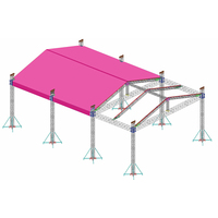 Instalación rápida DJ Display Andamio de aluminio Etapa Truss System Altavoz Torre de elevación Etapa Truss