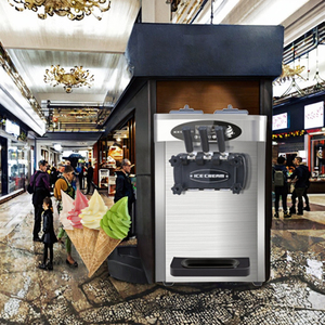 Mini <span class=keywords><strong>machine</strong></span> à crème glacée de table haute productivité, 3 saveurs, <span class=keywords><strong>yaourt</strong></span>, lait, poudre de chocolat, économique, petite <span class=keywords><strong>machine</strong></span> à crème glacée - Product Image 2