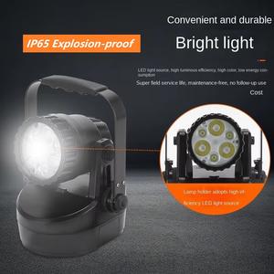 TY-5282 dc רב תכליתיים ניידים הוביל אור עבודה abs ip65 ליתיום-פיצוץ סוללות זרקור אור זרקורים - Product Image 3