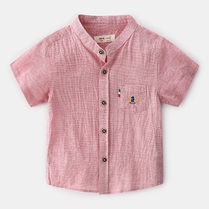 เสื้อโปโลเด็ก ลายสก็อต ติดกระดุม ผ้าฝ้าย คอตั้ง ผลิตตามสั่ง จากซัพพลายเออร์จีน - Product Image 2