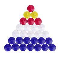Marqueurs de balles de golf ronds en plastique de couleurs assorties Marqueur de balle durable et léger pour le golf, pour les tees de golf et les marqueurs Utilisation personnalisée